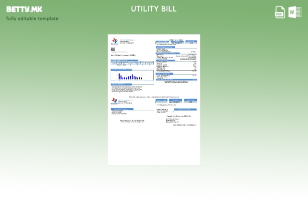 Модерен стил на САД, Тексас Сити Данканвил за комунални сметки